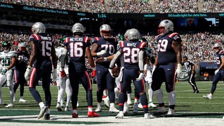 New England Patriots offenses against New York Jets