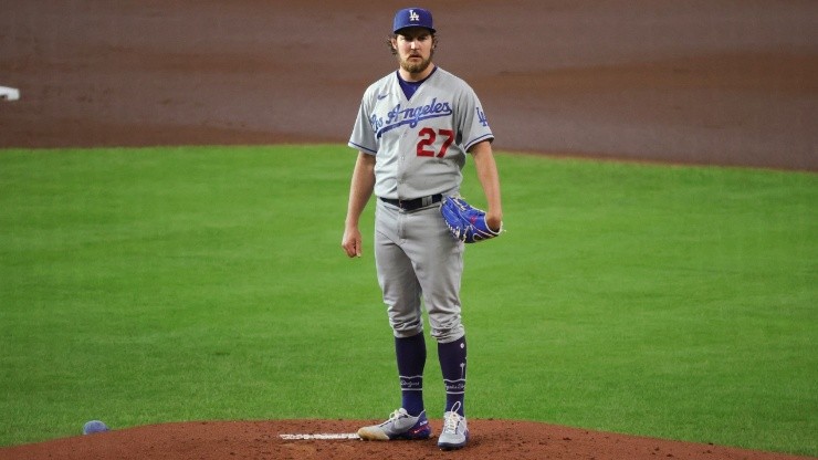 Trevor Bauer, lanzador de Los Angeles Dodgers