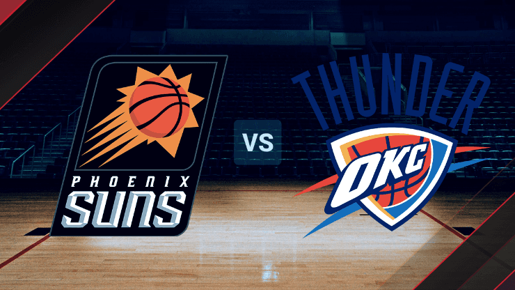 Phoenix Suns vs Oklahoma City Thunder por la NBA