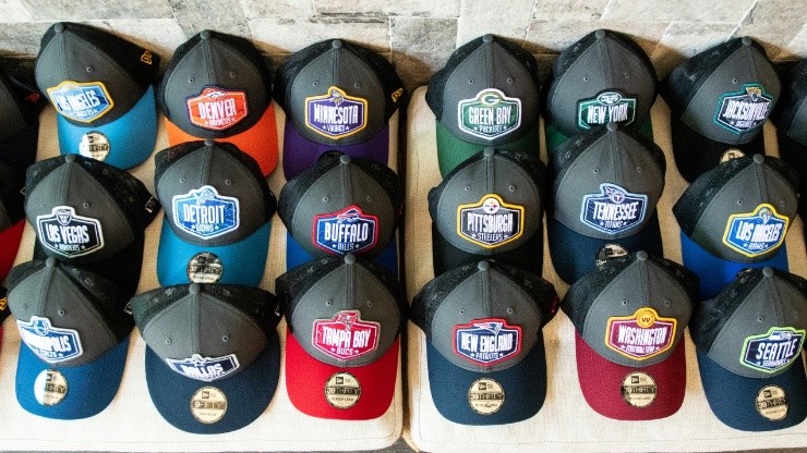 Los Caps de los equipos de NFL