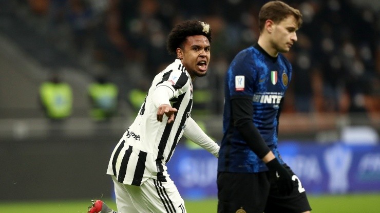 Weston McKennie anota para Juventus ante Inter por Supercopa de Italia