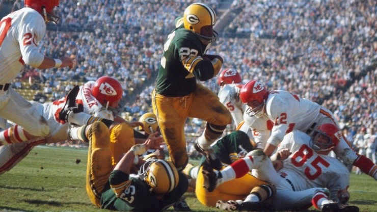 El primer Super Bowl, entre Green Bay Packers y Kansas City Chiefs.