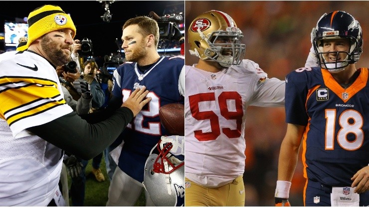 Ben Roethlisberger, Tom Brady, Peyton Manning y los 49ers comparten un gran dato.