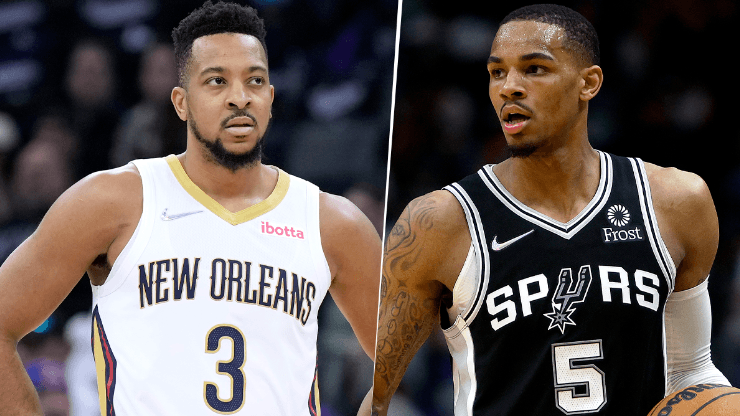 New Orleans Pelicans against San Antonio Spurs for the NBA Play-In