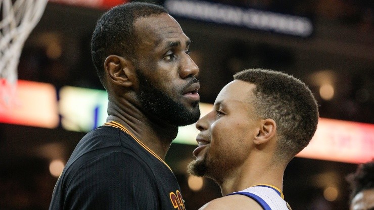 LeBron James y Stephen Curry en Finales NBA 2016