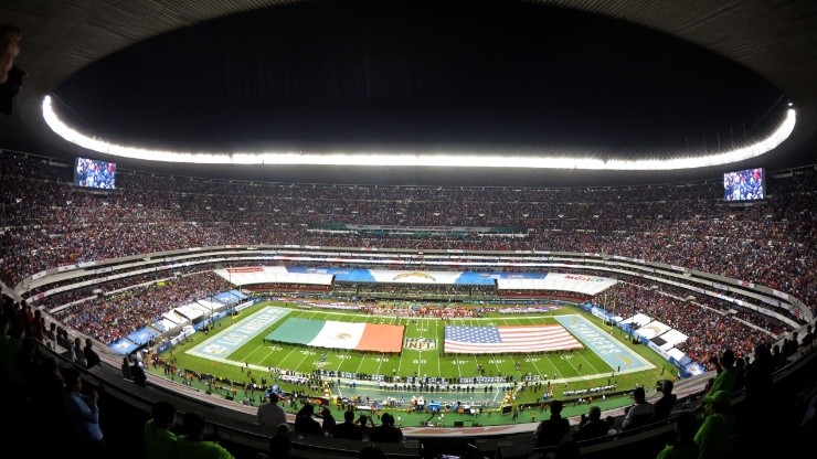 Estadio Azteca en el último partido de NFL jugado en 2019