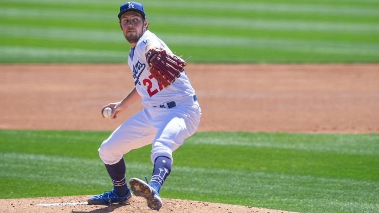 Trevor Bauer, lanzador hasta 2022 de Los Angeles Dodgers