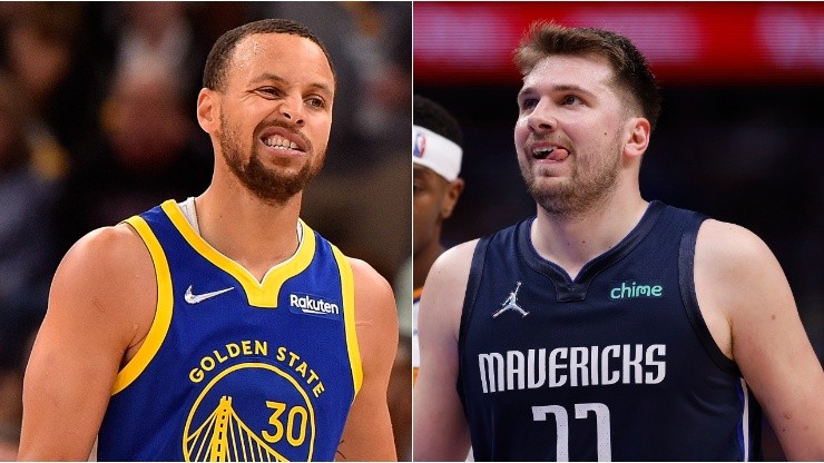 Stephen Curry y Luka Doncic