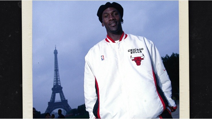Michael Jordan en París 1997