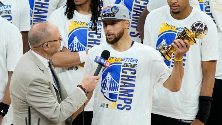 Stephen Curry fue el MVP de Finales de Conferencia Oeste