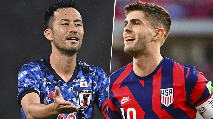 Japón vs. Estados Unidos por un amistoso Internacional.