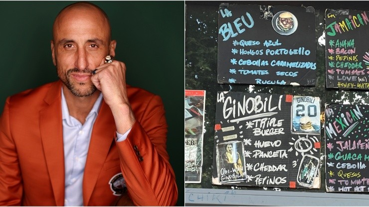 Emanuel Ginóbili y la hamburguesa que le rinde tributo en Argentina