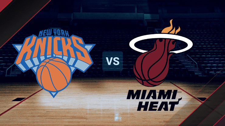 New York Knicks vs Miami Heat se enfrentarán por la NBA.