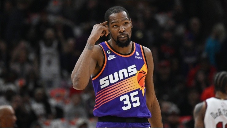 Kevin Durant, la nueva estrella de Phoenix Suns.