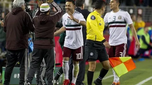 Golazo de Marco Fabián pone en ventaja a México ante Islandia