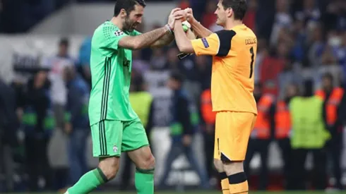 Casillas homenajeó a Buffon